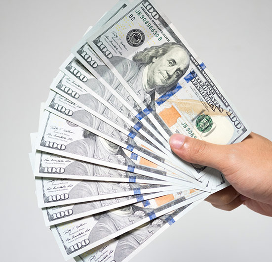 Cash in Hand